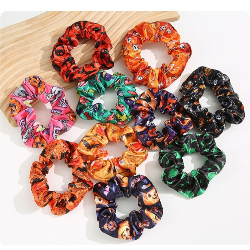 Cosplay Bat Prop - 10pcs Halloween Hair Ties Elastics Pumpkin