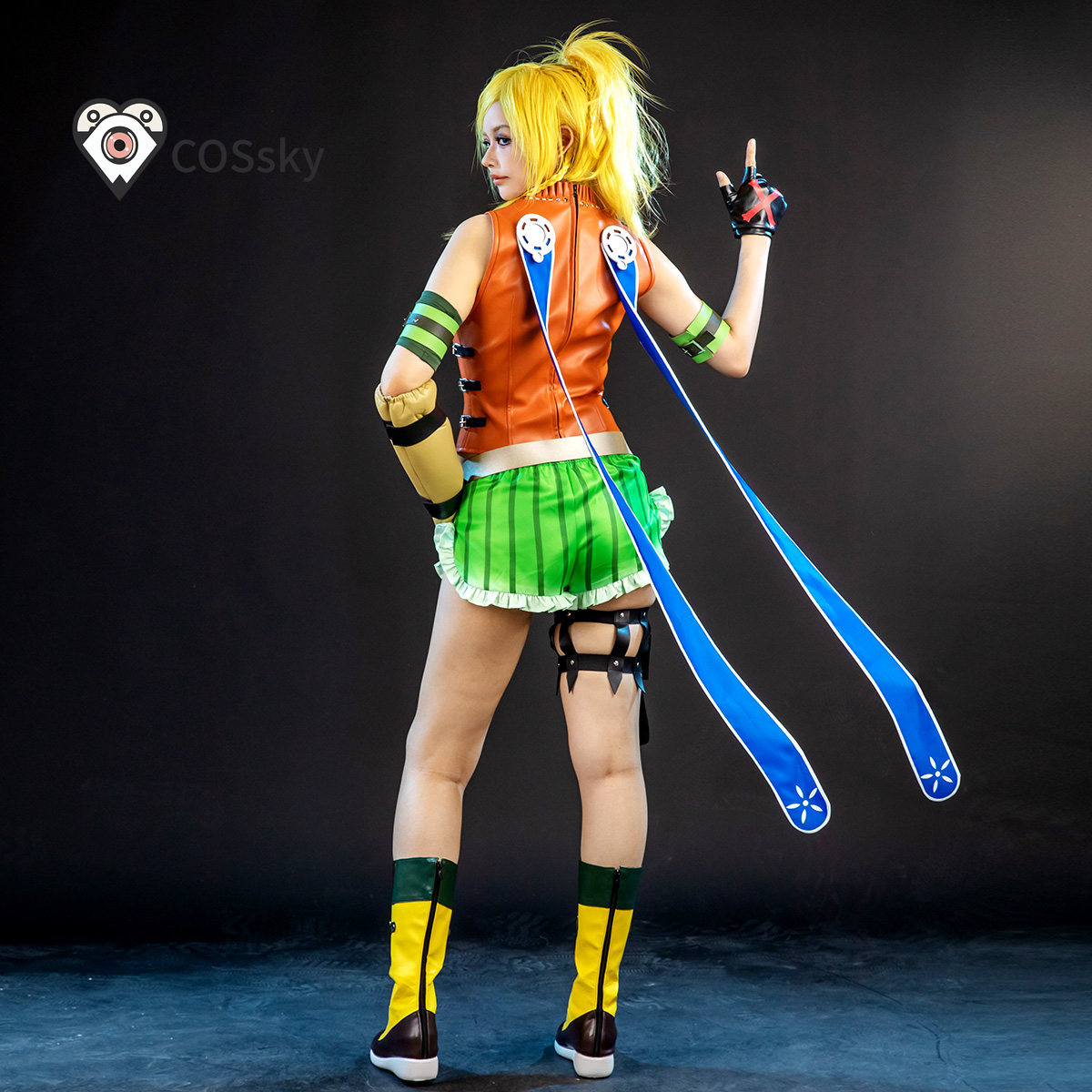 Prop De Cosplay - Game Final Fantasy X Rikku Cosplay