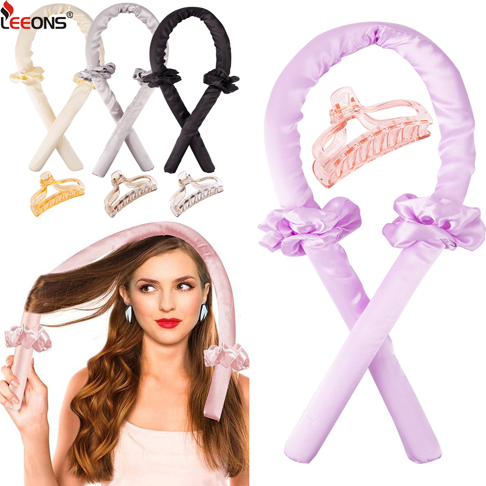 Aerith Cosplay Prop - No Heat Silk Ribbon Rollers Heatless