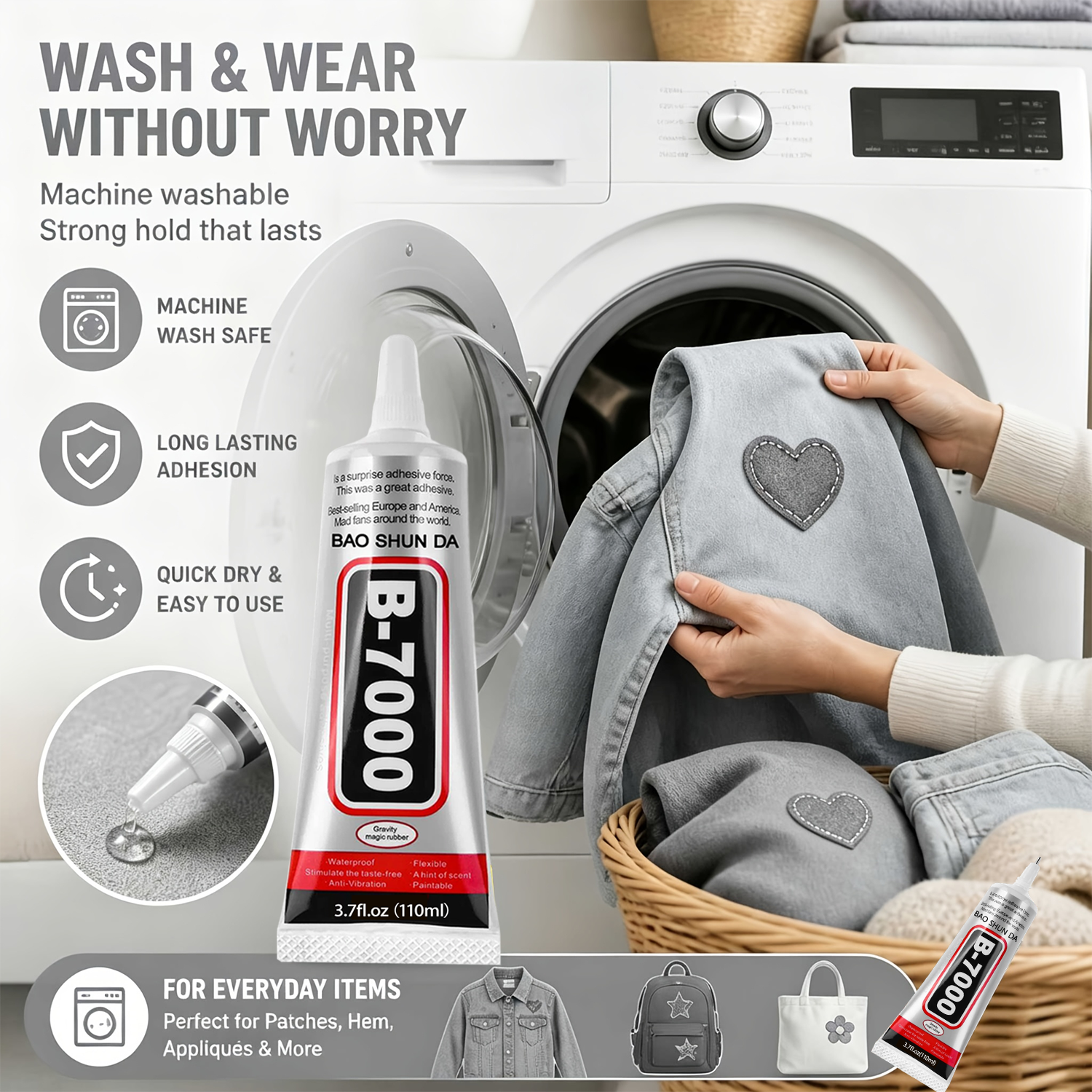 B-7000 Fabric Glue Permanent a - огляд і ціна Contact Cement Glue