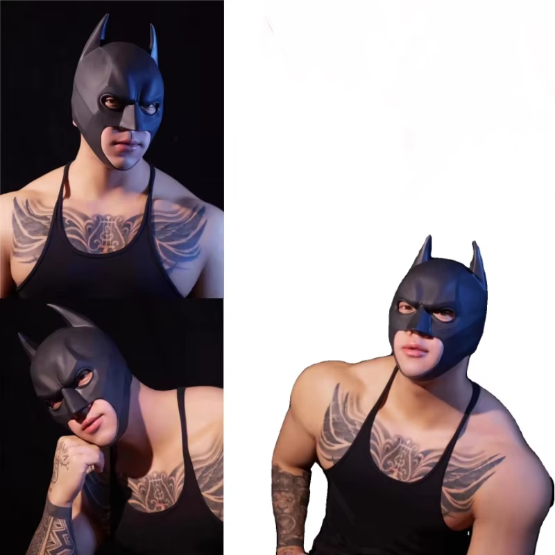 Halloween Black Bat Mask Super - огляд і ціна Cosplay Bat Prop