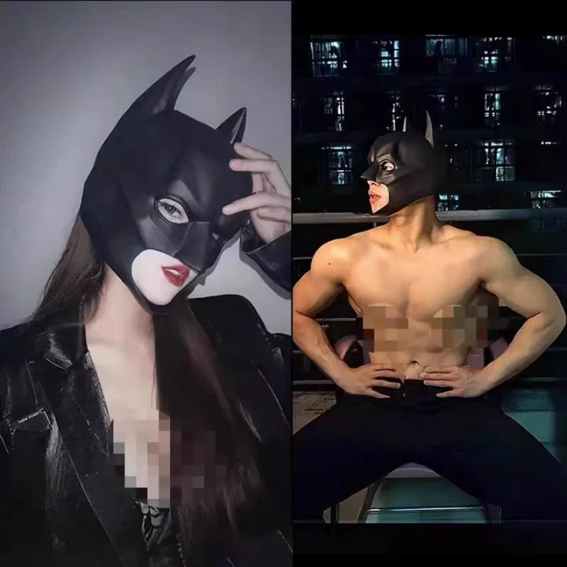 Halloween Black Bat Mask Super - огляд і ціна Cosplay Bat Prop