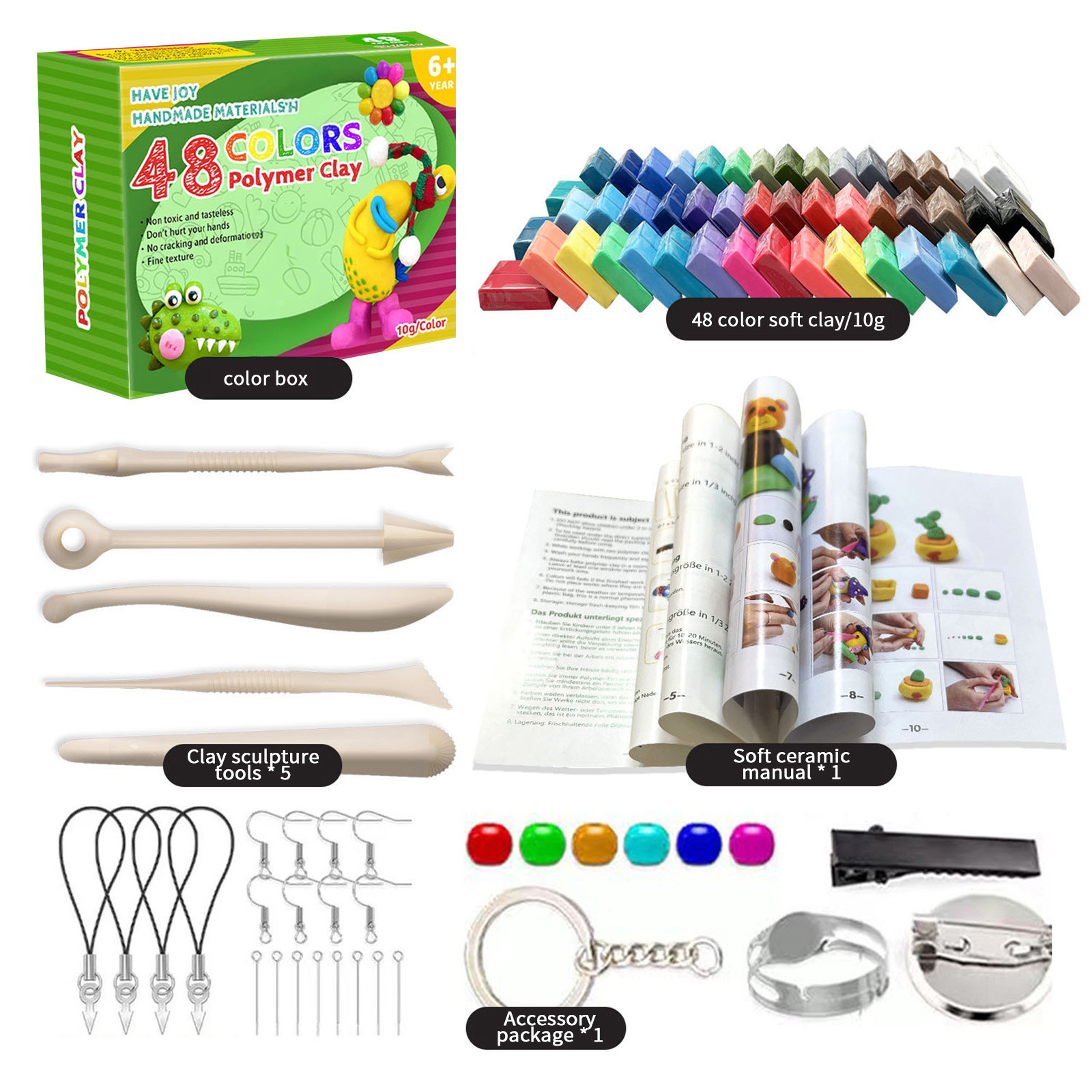 Foaming Powder Polymer Clay Se - огляд і ціна Foam Clay Sculpt