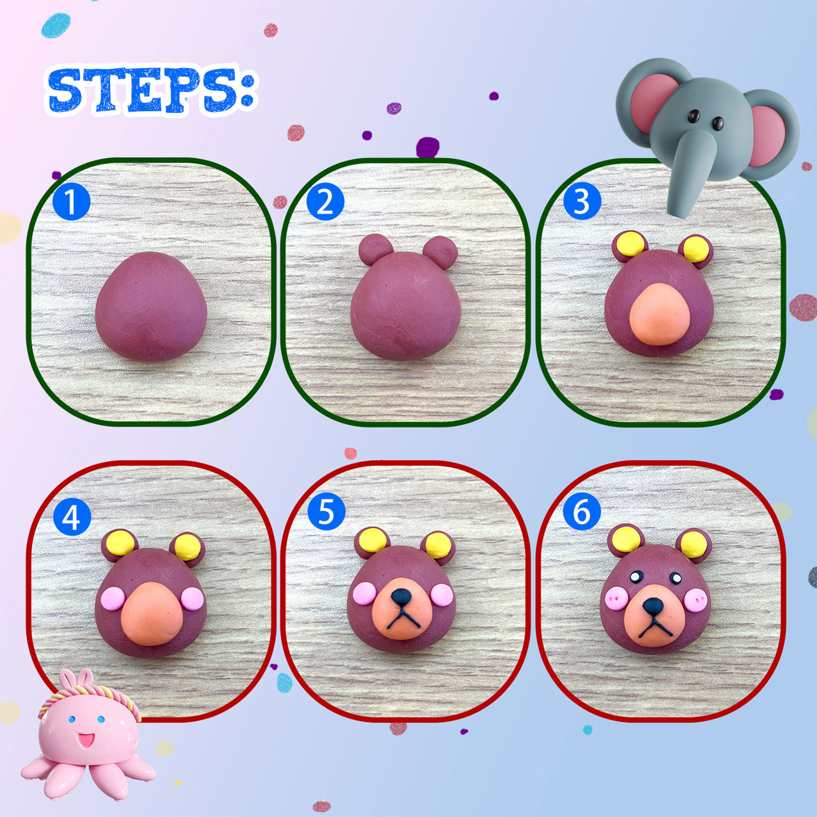 Foaming Powder Polymer Clay Se - огляд і ціна Foam Clay Sculpt