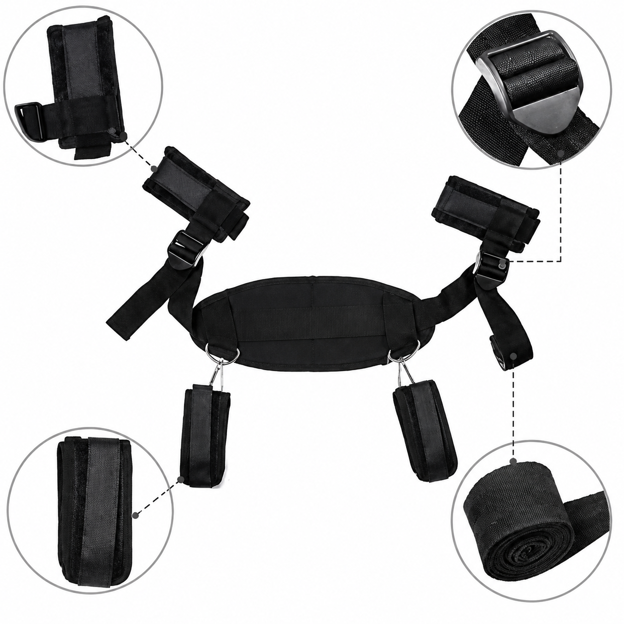 Adjustable Padded Wrist and An - огляд і ціна D Ring Strap