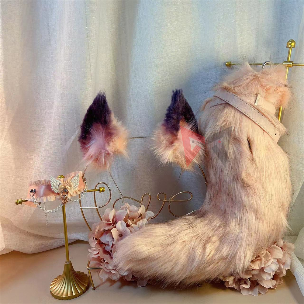 New Handmade Work Pink Fox Ear - огляд і ціна Cosplay Prop Works
