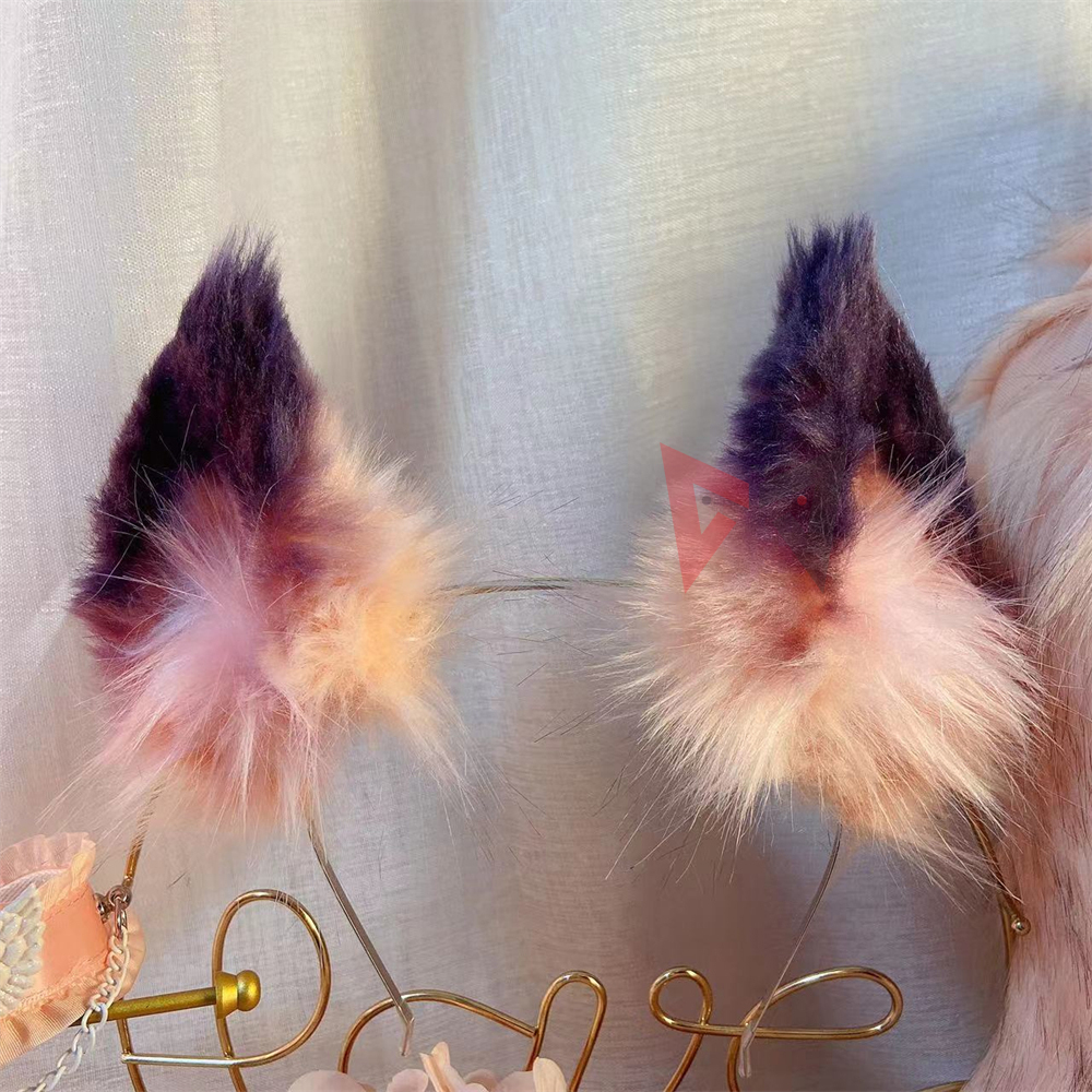 New Handmade Work Pink Fox Ear - огляд і ціна Cosplay Prop Works