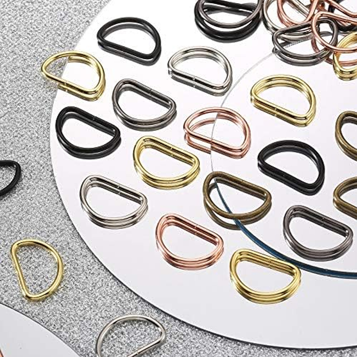 30/60/100Pcs D-ring buckle sta - огляд і ціна D Ring Strap