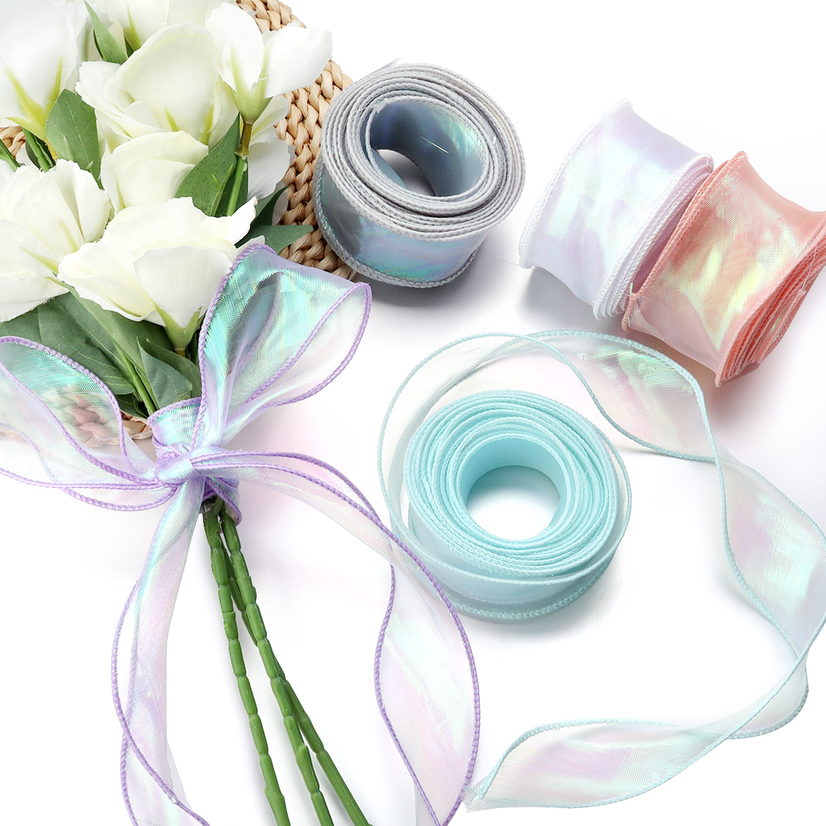 5Yards/Roll Chiffon Silk Ribbo - огляд і ціна Craft Foam Roll