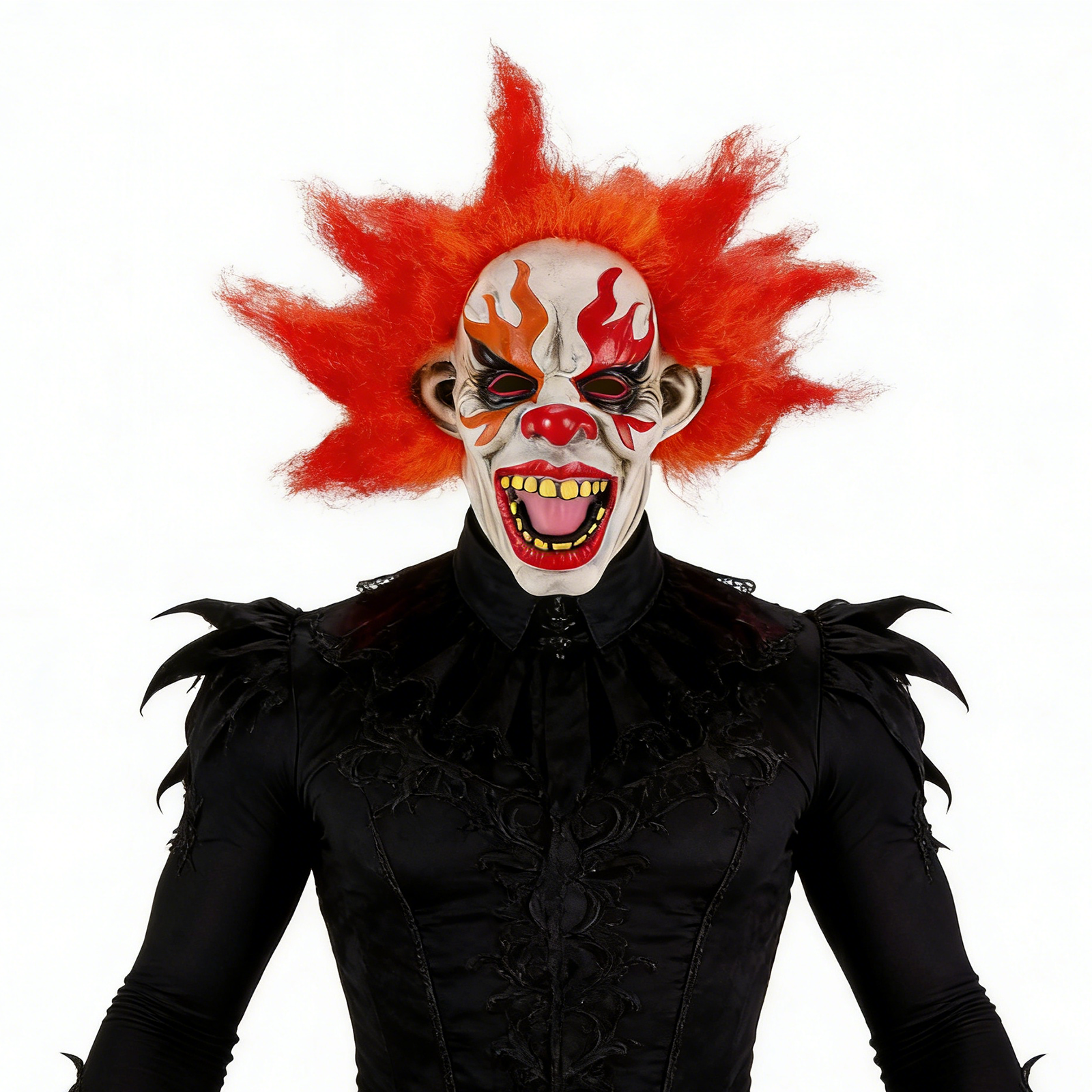 1Pc Handmade Scary Clown Mask  - огляд і ціна Cosplay Flame Prop
