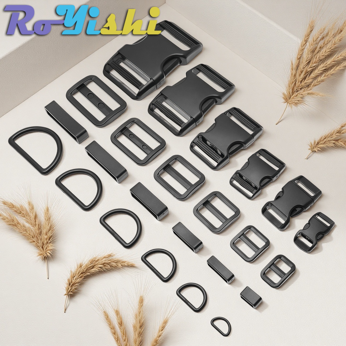 1-10 Set Plastic Side Release  - огляд і ціна D Ring Strap