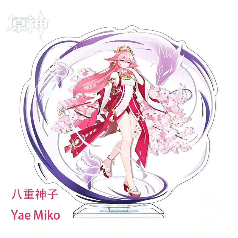 Genshin Impact Acrylic Stand F - огляд і ціна Cosplay Prop