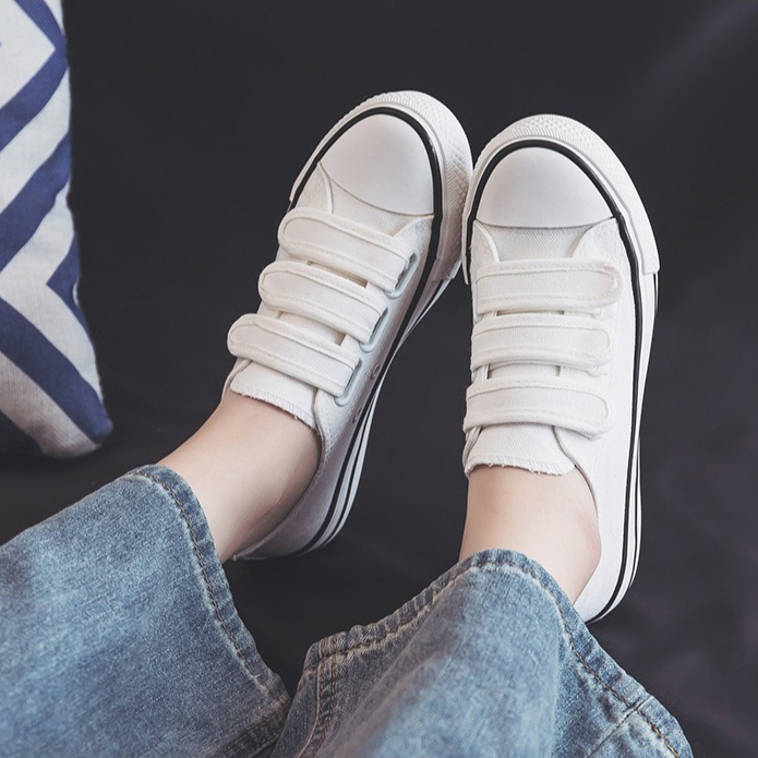 New style Velcro low-top white - огляд і ціна Velcro Hook Loop