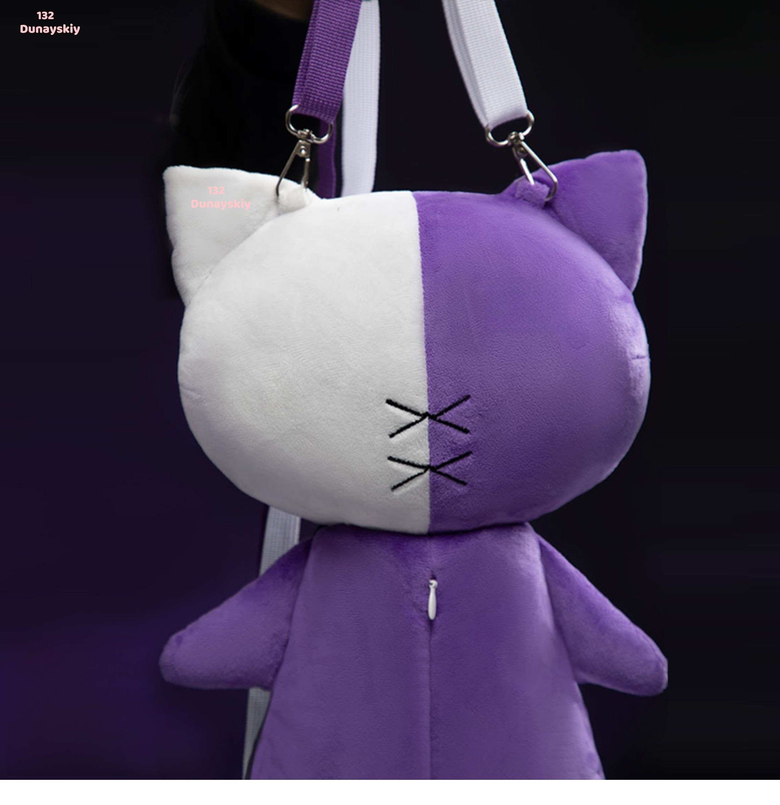Anarchy Skull Cat Crossbody Ba - огляд і ціна Cosplay Prop Bag