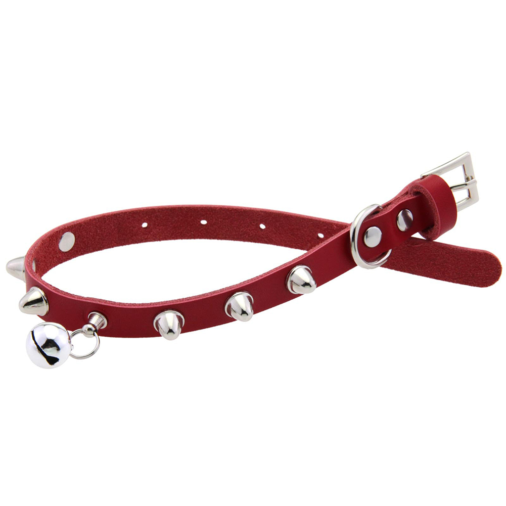 Leather Cat Collar With Bell D - огляд і ціна D Ring Strap