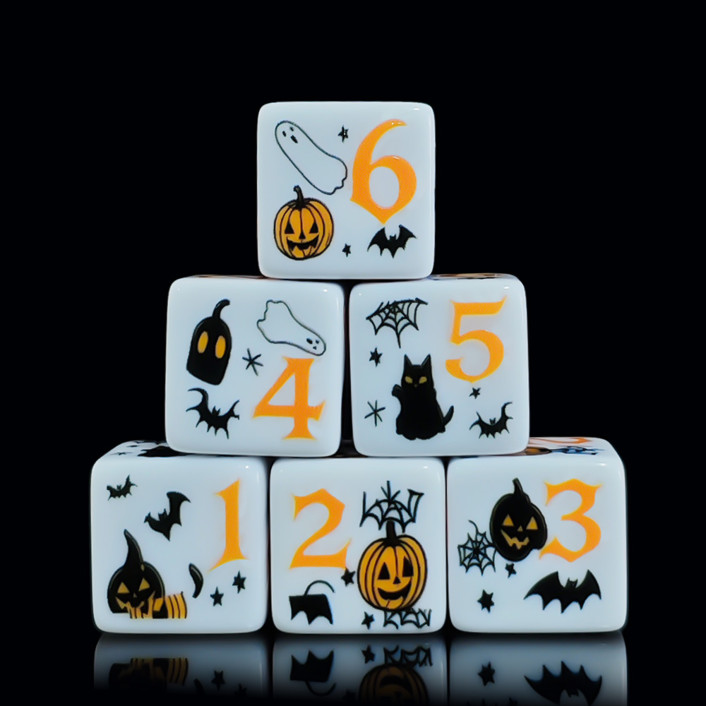 12Pcs 16MM White Acrylic Print - огляд і ціна Cosplay Bat Prop