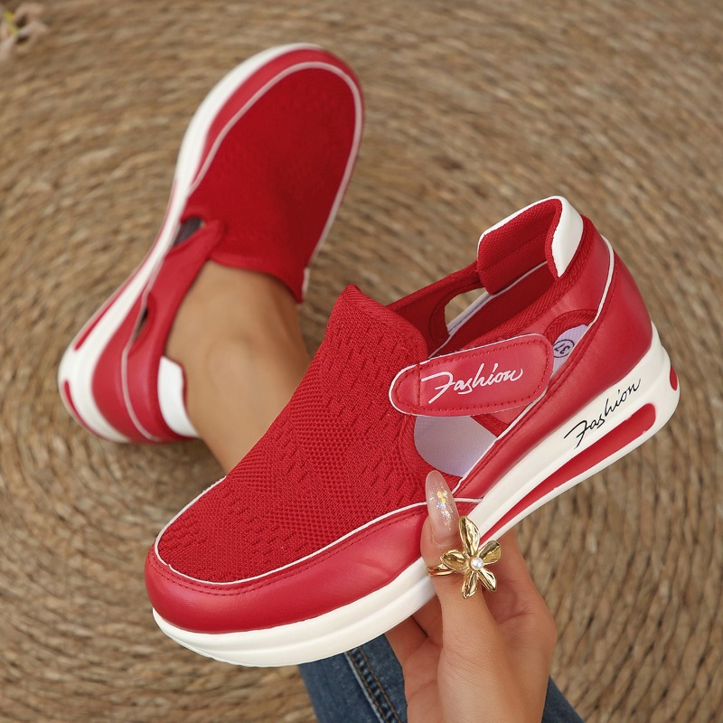 Plus Size Casual Women's Shoes - огляд і ціна Velcro Hook Loop