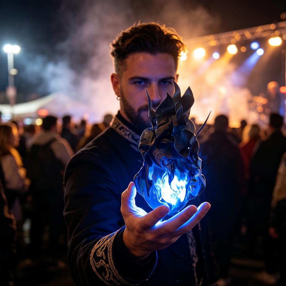 Cosplay Fireball Props Glowing - огляд і ціна Cosplay Flame Prop