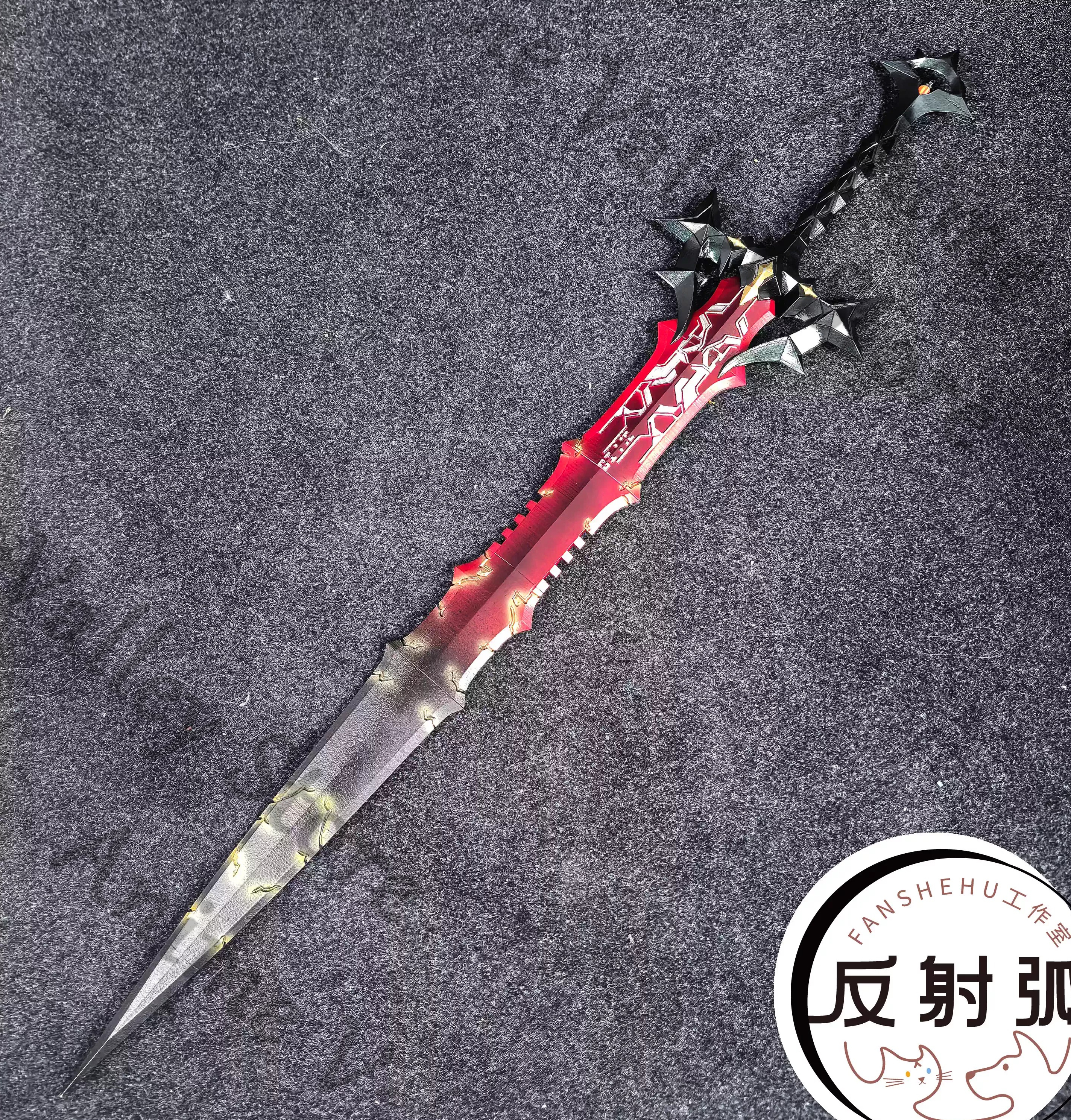 Anime Arknights Laevatain Cosp - огляд і ціна Cosplay Flame Prop