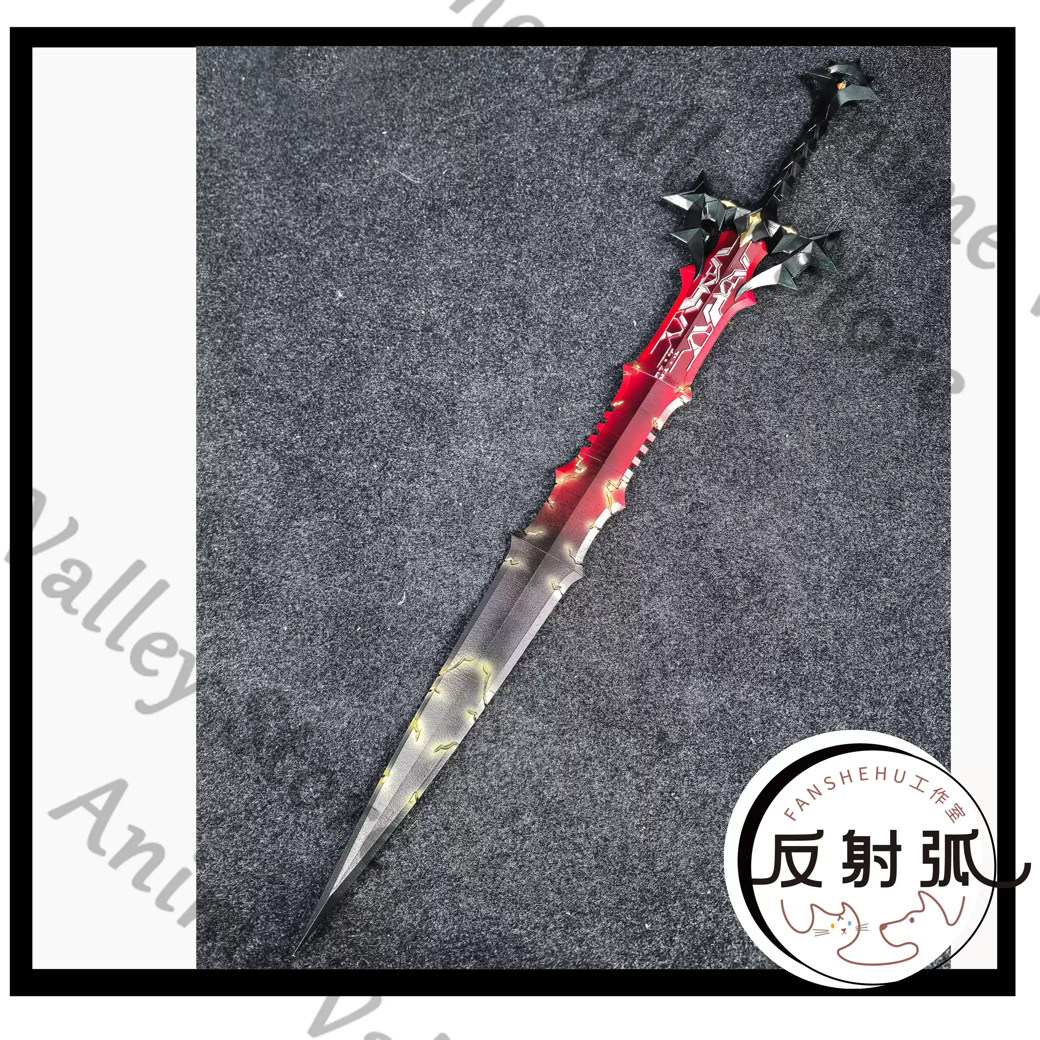 Anime Arknights Laevatain Cosp - огляд і ціна Cosplay Flame Prop