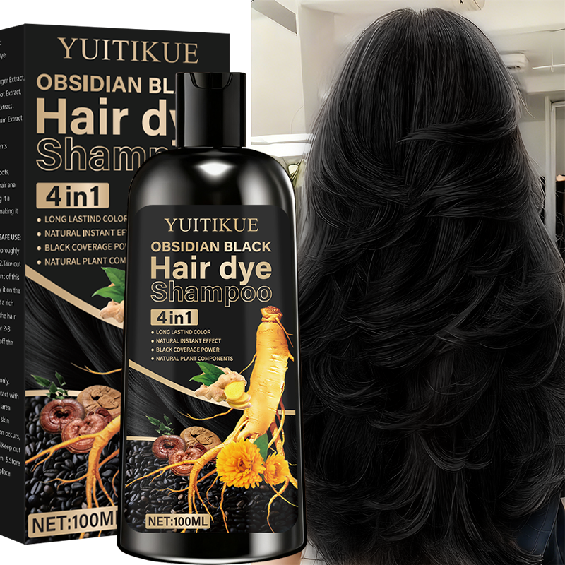 Obsidian black hair dye shampo - огляд і ціна Hair Spray Color