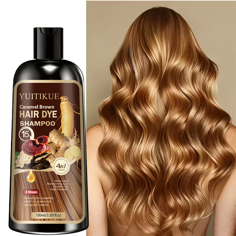YUITIKUE 4-in-1 Caramel Brown  - огляд і ціна Hair Spray Color