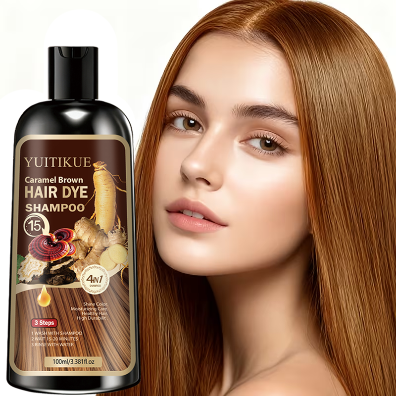 YUITIKUE 4-in-1 Caramel Brown  - огляд і ціна Hair Spray Color