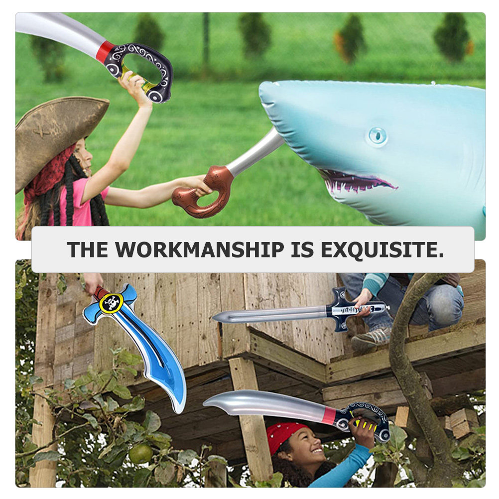 6Pcs Inflatable Pirate Swords  - огляд і ціна Easy Cosplay Prop