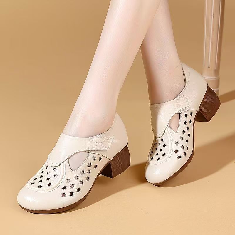 Women's Summer New Leather Hol - огляд і ціна Velcro Hook Loop
