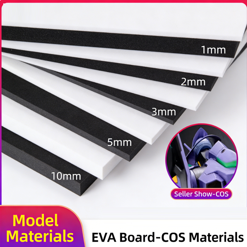 38-degree black EVA foam board - огляд і ціна Cosplay Props Eva Foam