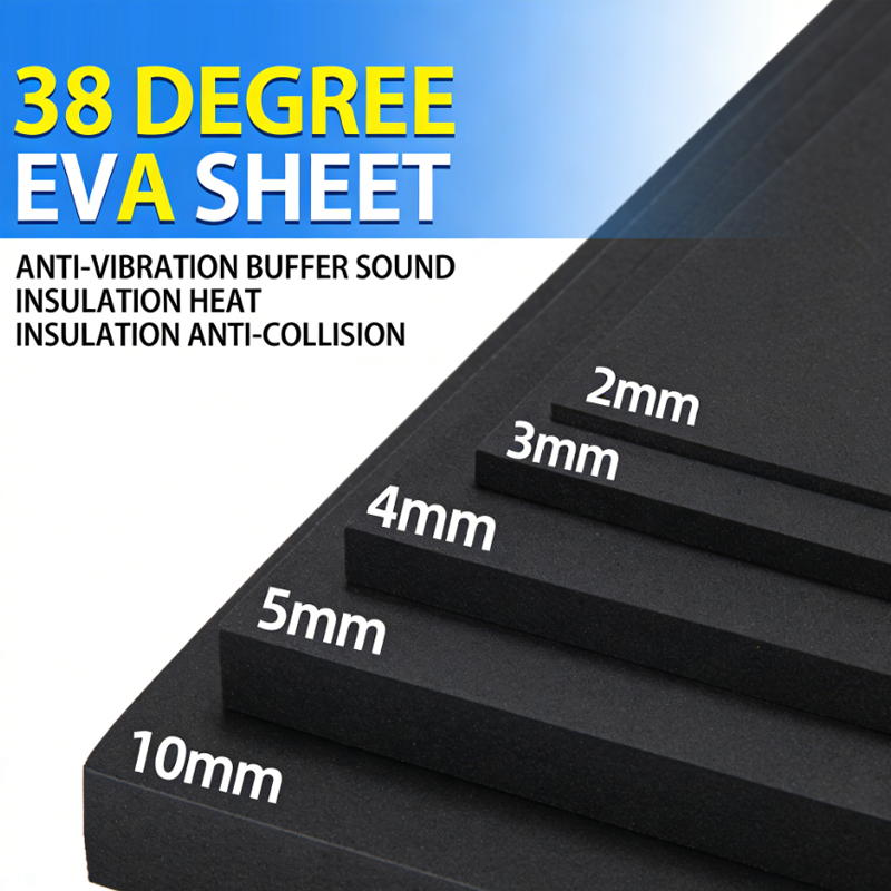38-degree black EVA foam board - огляд і ціна Cosplay Props Eva Foam