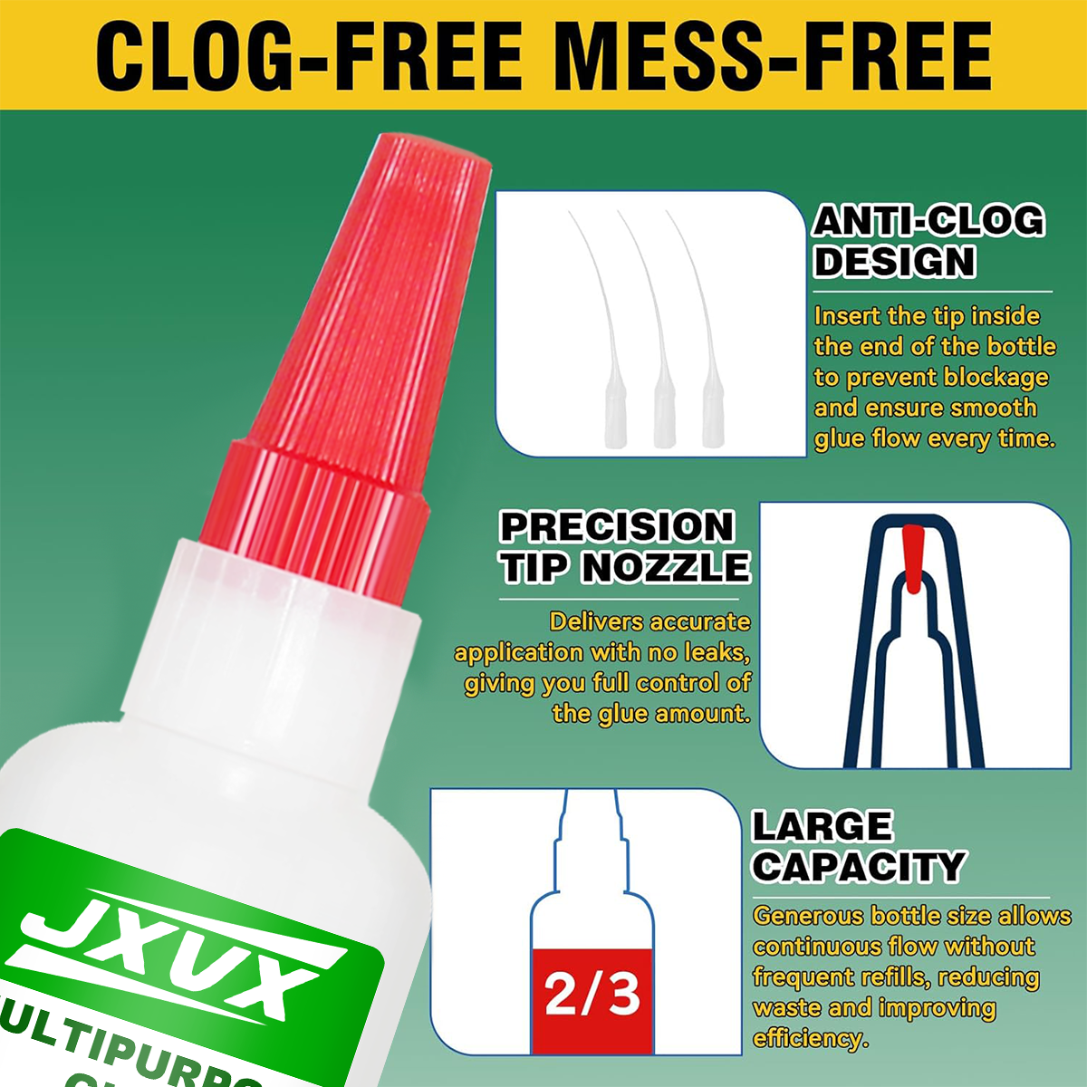 Contact Glue 50ml Strong Oily  - огляд і ціна Contact Cement Glue