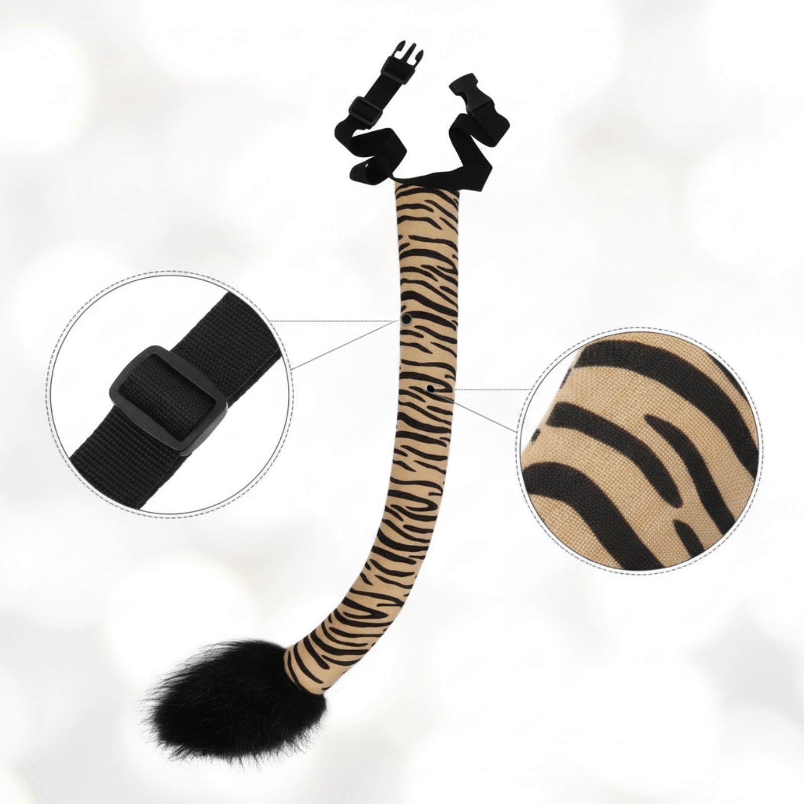 Animal Tail Costume Prop Plush - огляд і ціна Easy Cosplay Prop